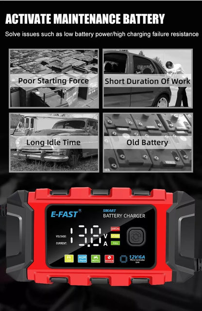 Advanced Auto Battery Charger
