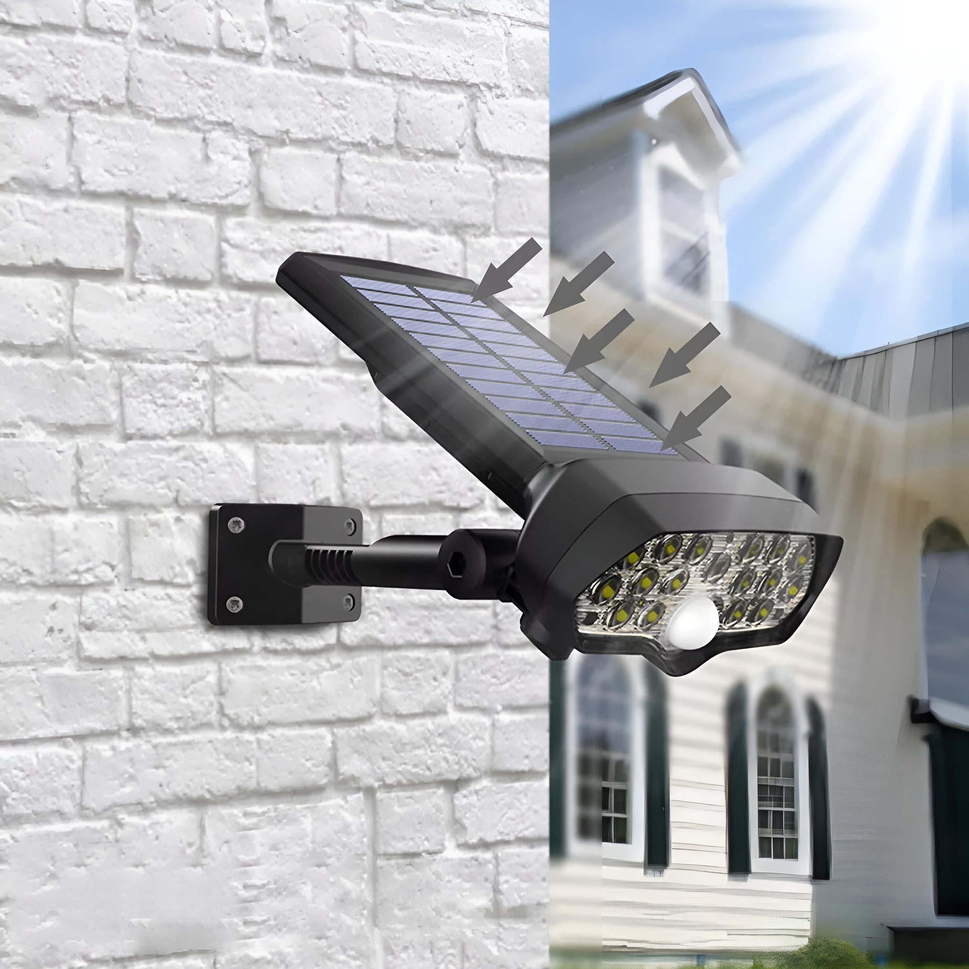 Bright Outdoor Motion Sensor Security Lights - Pexav