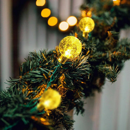 Outdoor 30 LED Solar String Lights Yard Decor Lamp