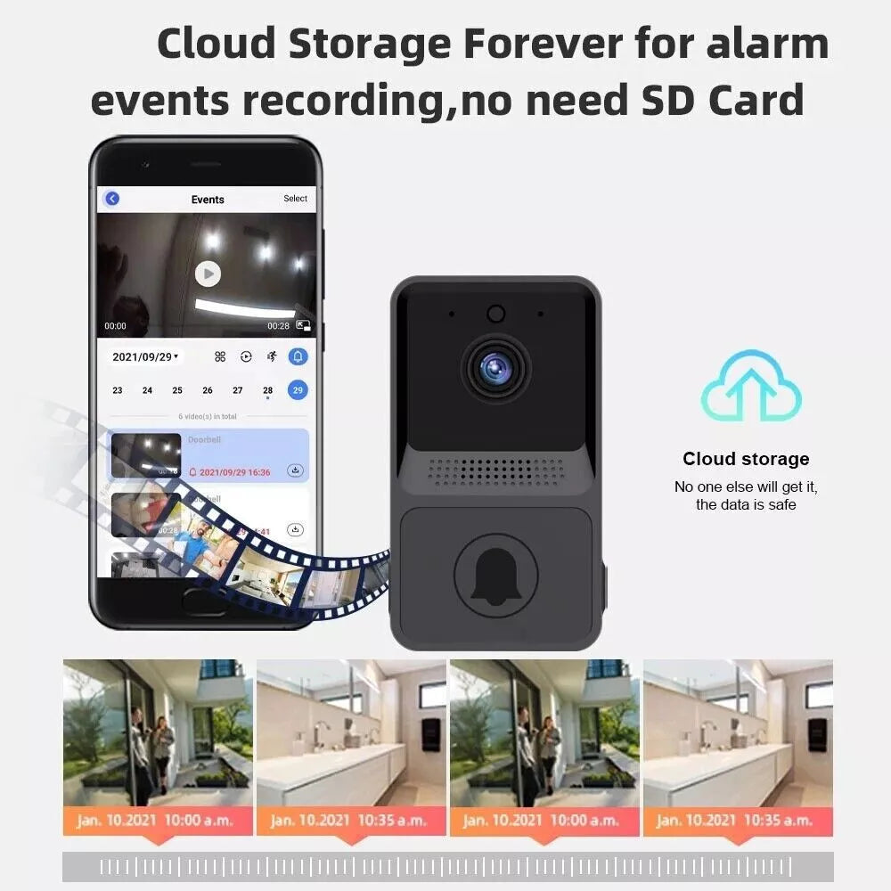 Wireless Smart Doorbell Security Camera
