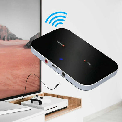 Compact Bluetooth Audio Adapter RCA to 3.5mm Converter