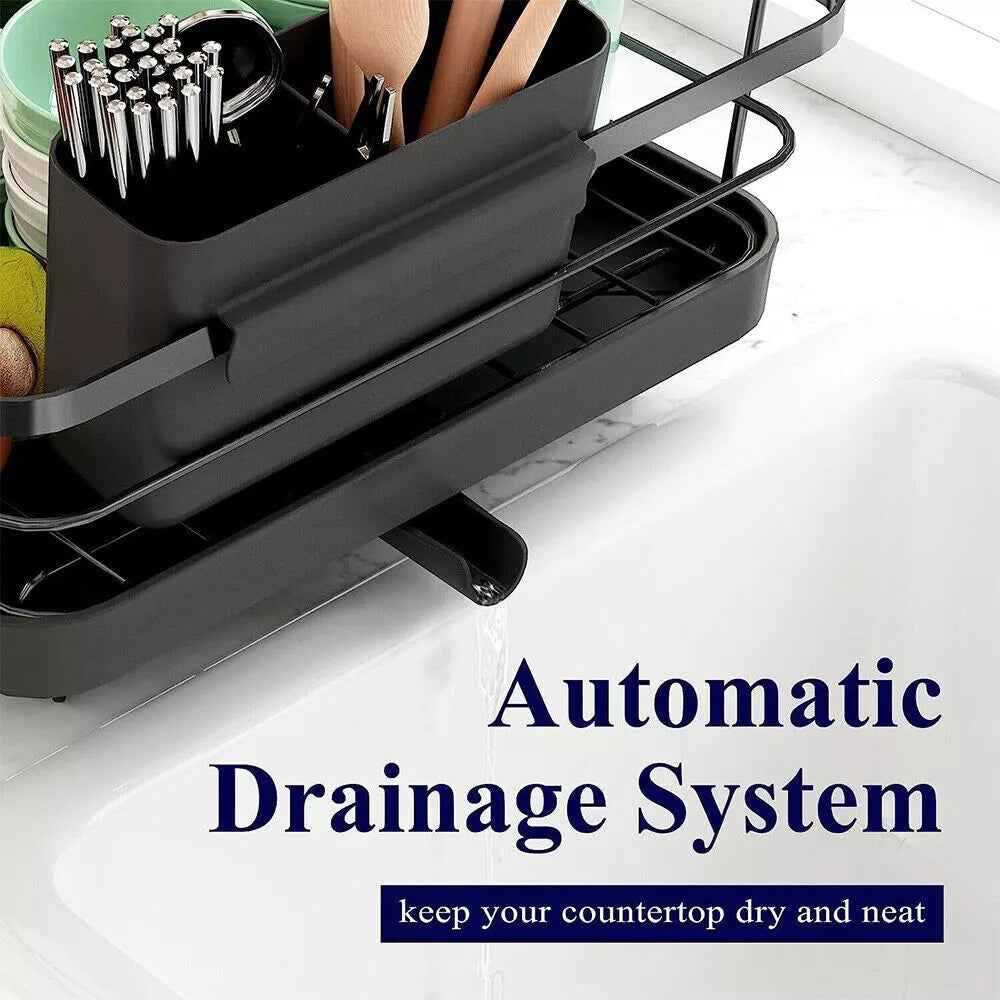 Compact Kitchen Dish Drying Rack