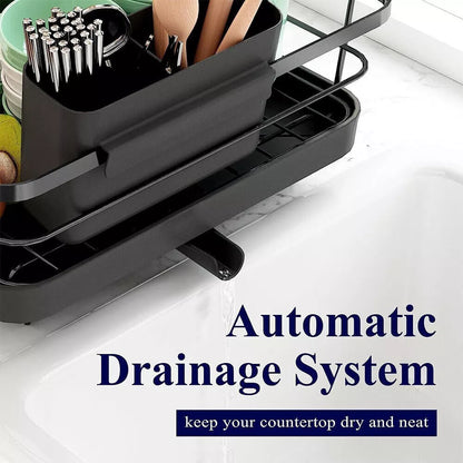 Compact Kitchen Dish Drying Rack