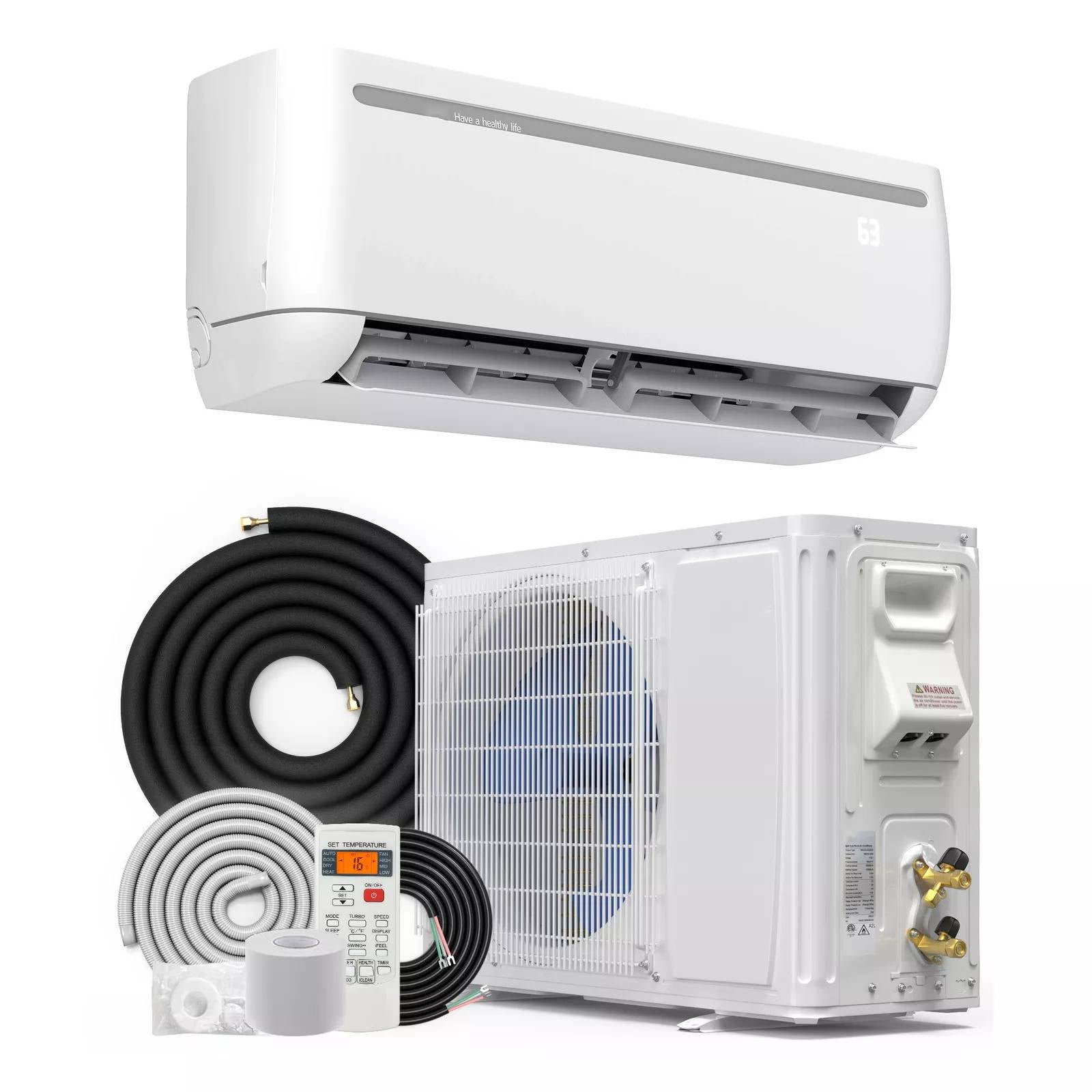 Compact Ductless Wifi Air Conditioner Heating System - Pexav