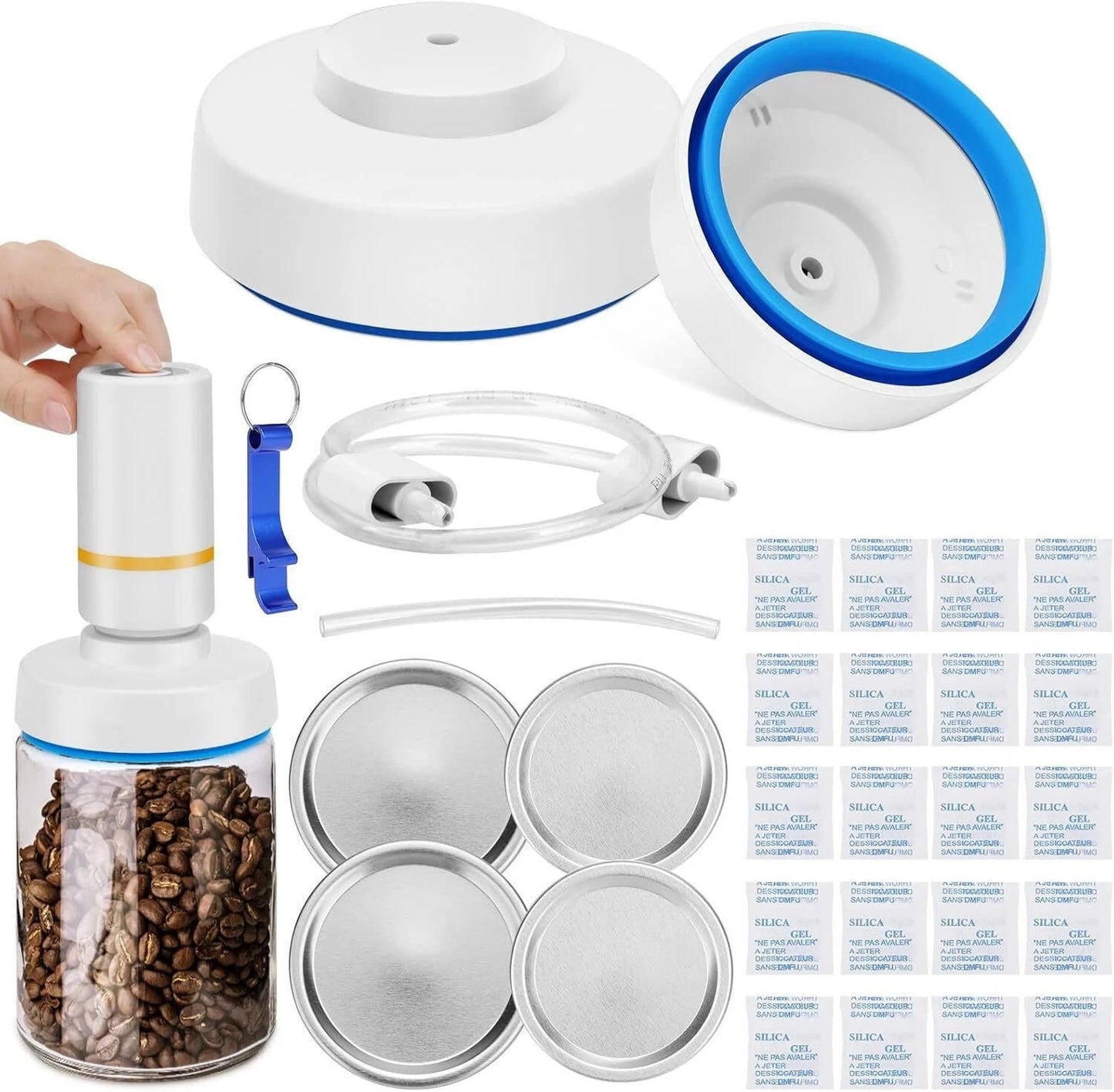 Airtight Food Storage Jar Sealer