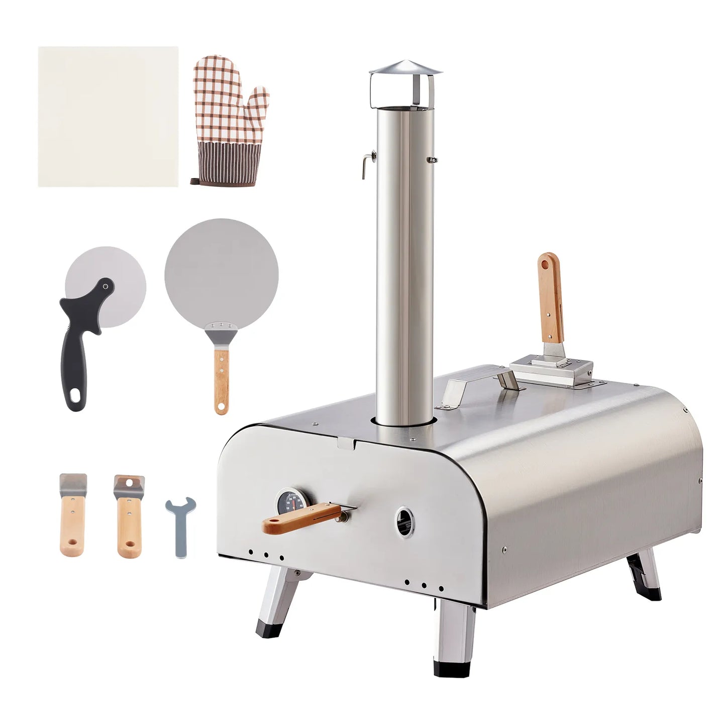 Compact Backyard Mini Pizza Oven Kit - Pexav