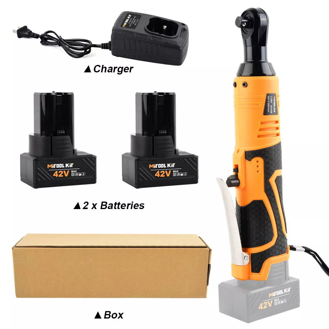 Wireless 3/8 Power Ratchet