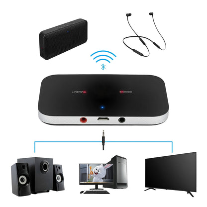 Compact Bluetooth Audio Adapter RCA to 3.5mm Converter - Pexav