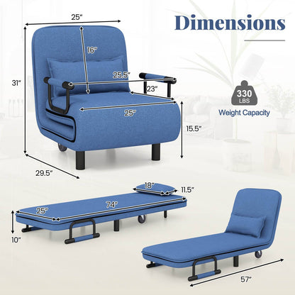 Space Saving Sleeper Sofa Bed