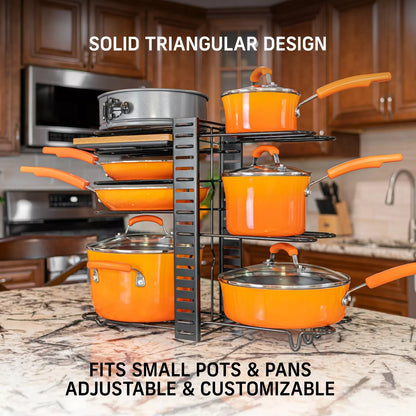 Kitchen Cookware Storage Rack
