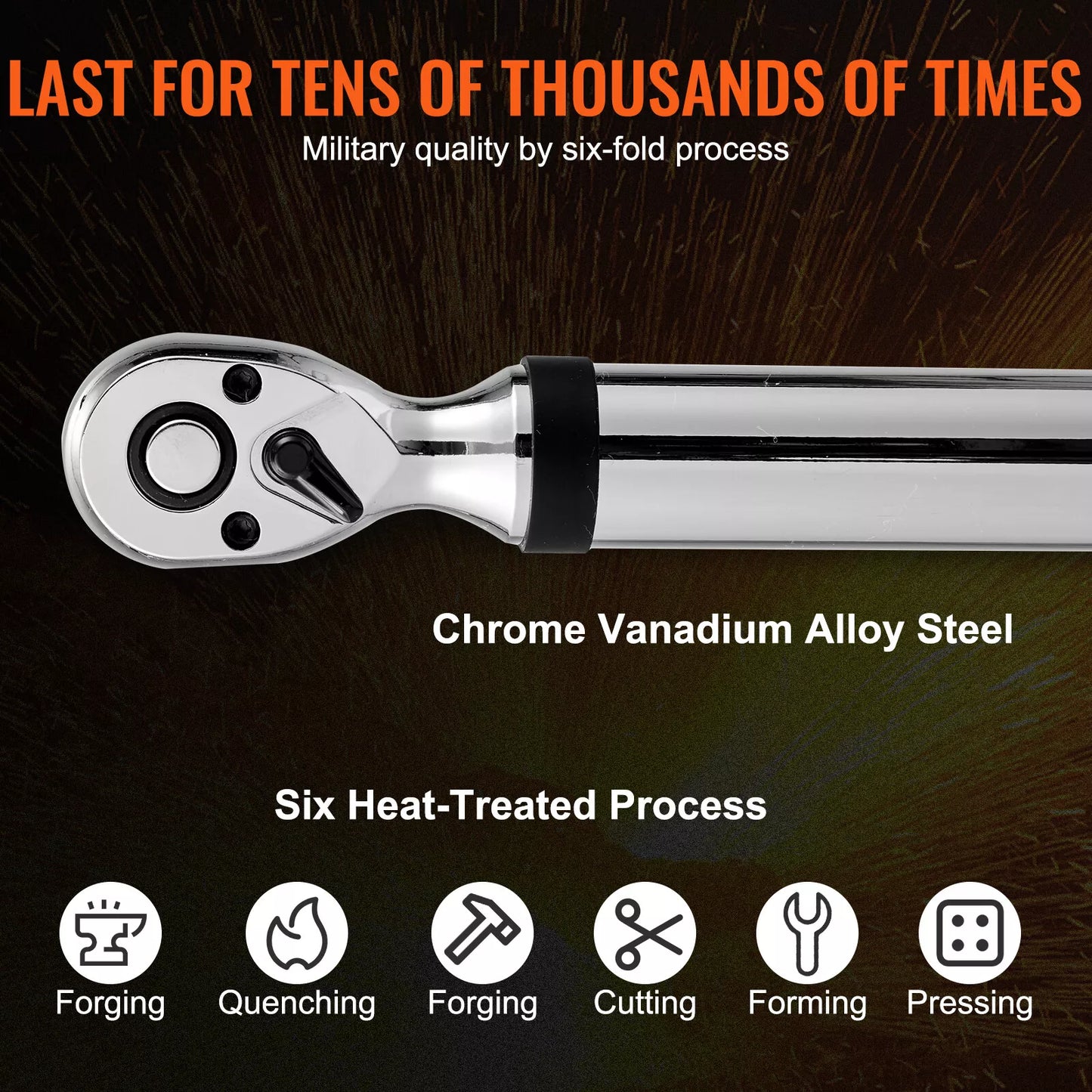 Accurate 3/8 Drive Torque Wrench 3-37 Ft Lb