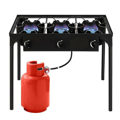 Compact Outdoor Gas Camping Stove Portable Grill Cooker