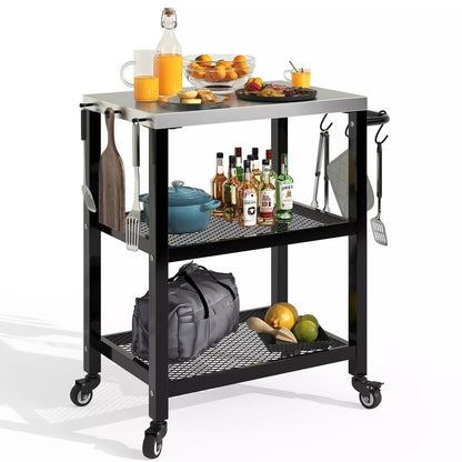 Portable Kitchen Island Cart - Pexav
