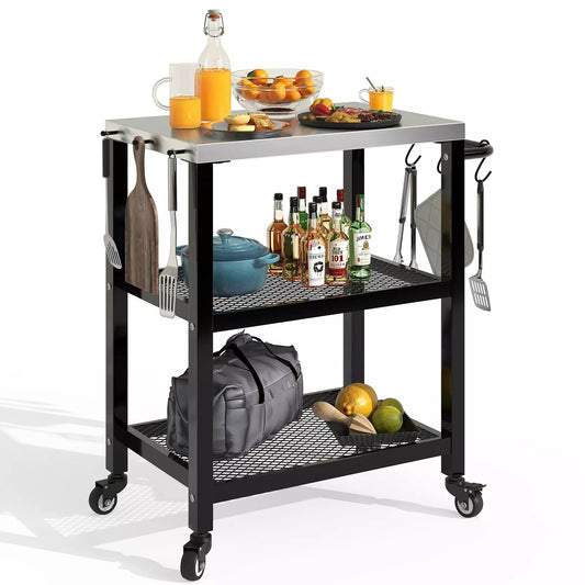 Portable Kitchen Island Cart - Pexav