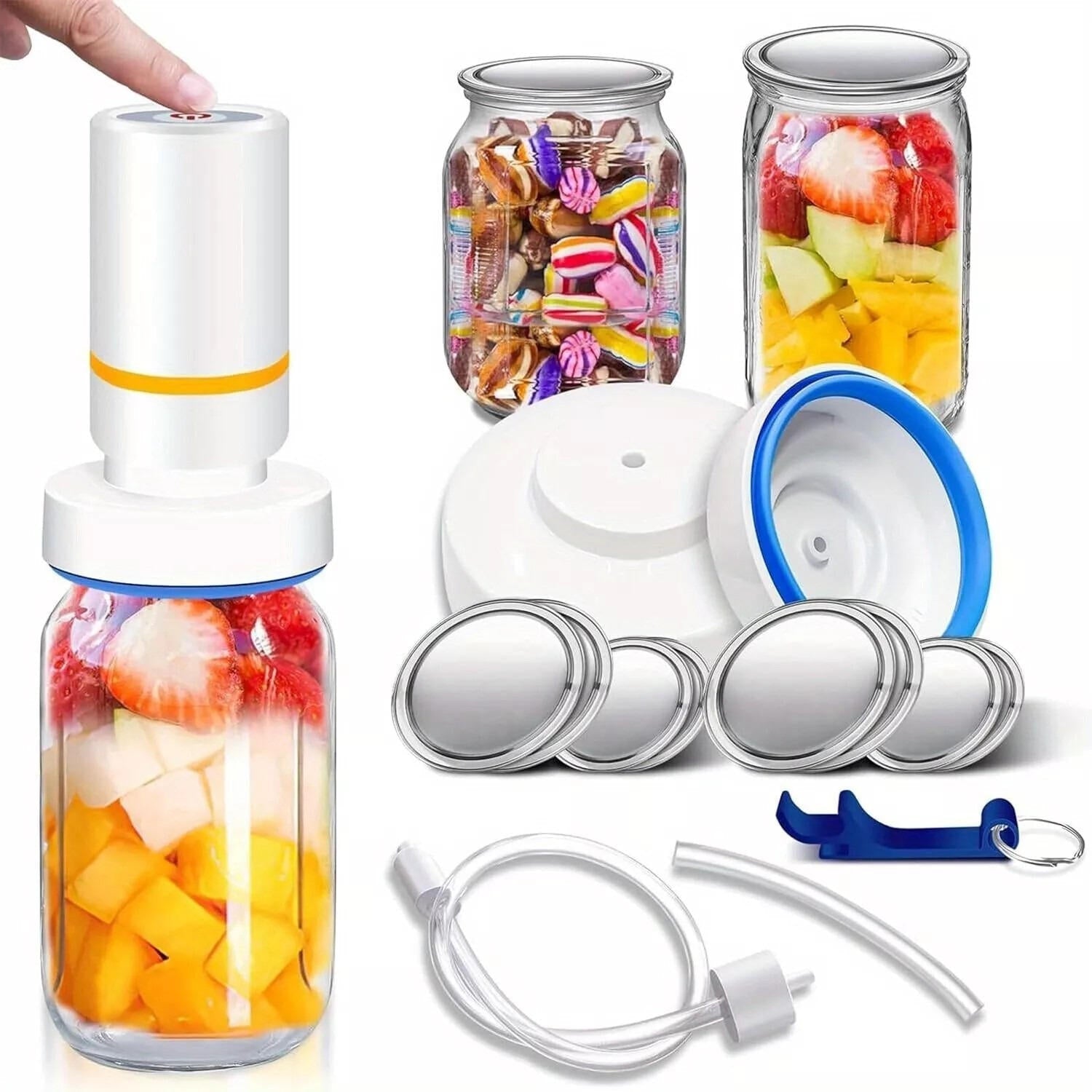 Airtight Food Storage Jar Sealer - Pexav