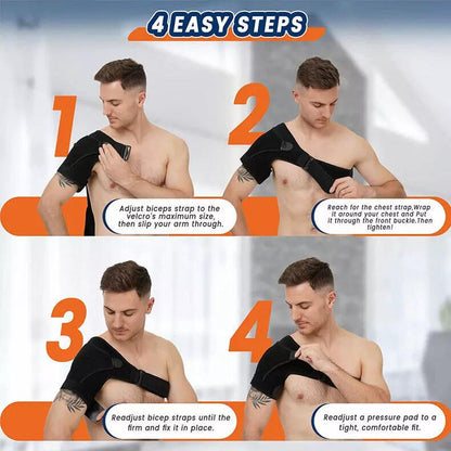 Comfortable Shoulder Support Injury Relief Strap