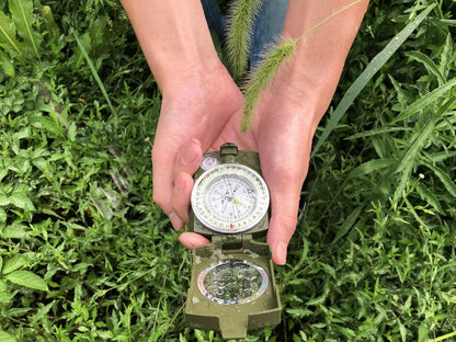 Tactical Metal Compass for Outdoor Hiking Navigation