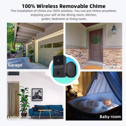 Wireless Smart Doorbell Security Camera