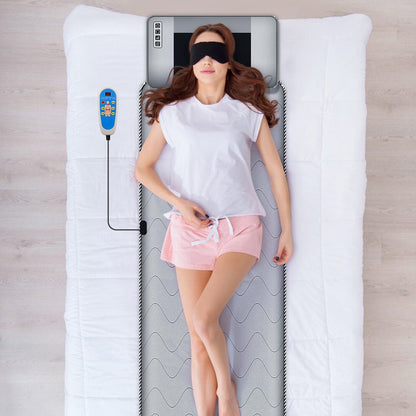 Warm Electric Massage Mattress Pad - Compact Folding Heat Therapy Mat - Pexav