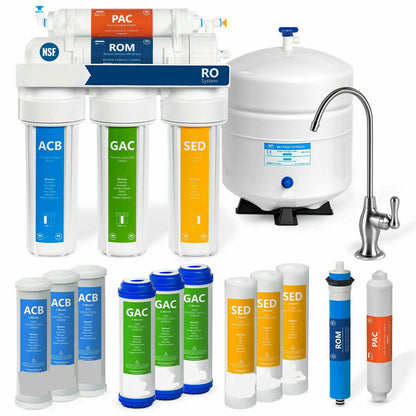 Advanced 5 Stage Home Water Purification System - Pexav