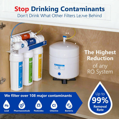 Advanced 5 Stage Home Water Purification System