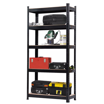 Collapsible 5-Level Storage Garage Shelving Unit