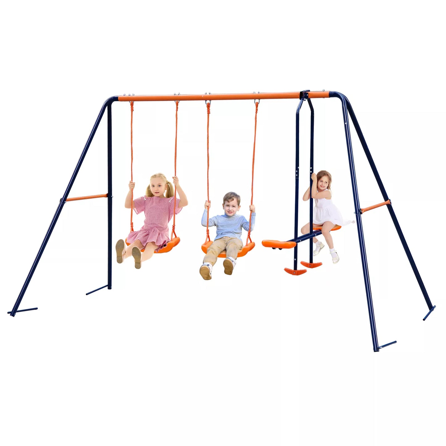 Durable Backyard Swing Play Equipment