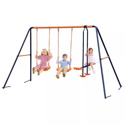 Durable Backyard Swing Play Equipment