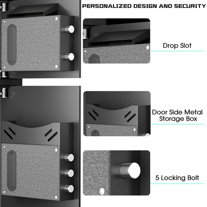 Secure Fire Resistant Home Storage Safe