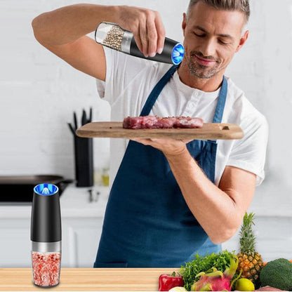 Automatic Salt Pepper Mill Set of 2