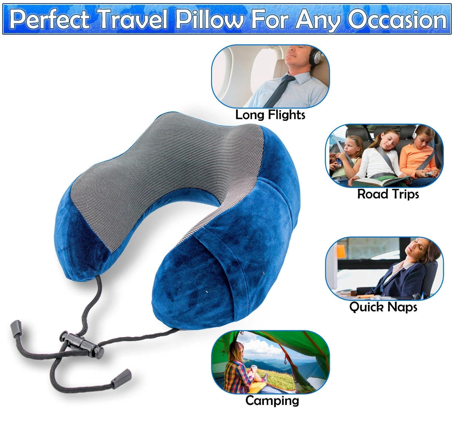 Comfortable Travel Soft Neck Pillow