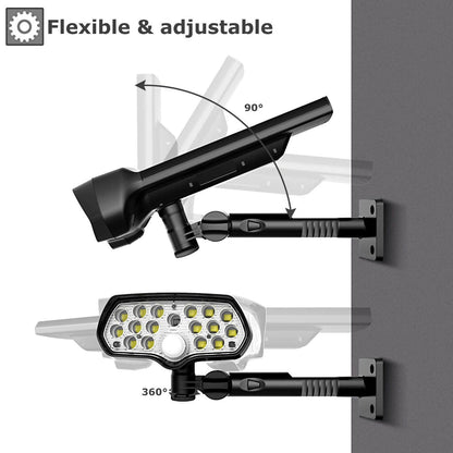 Bright Outdoor Motion Sensor Security Lights