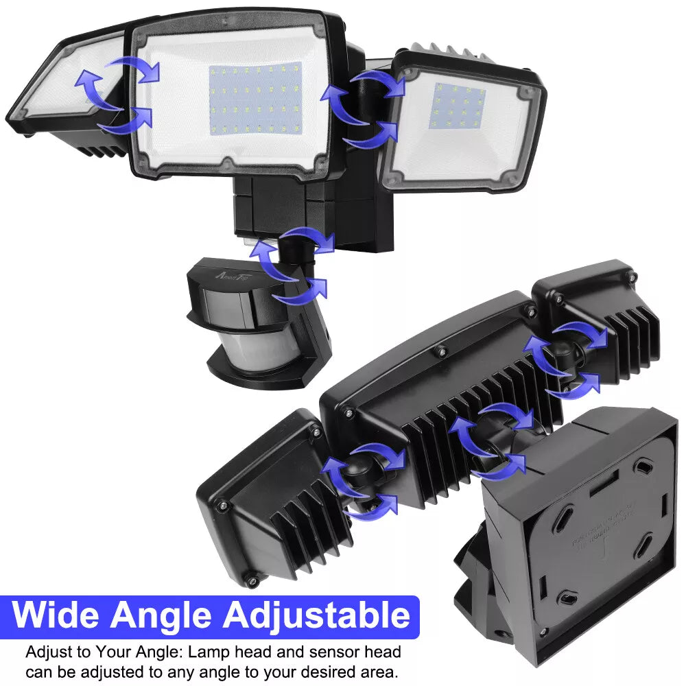 Bright Outdoor Motion Detector Lights