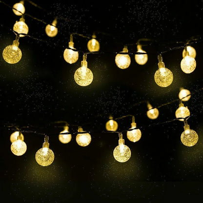 Outdoor 30 LED Solar String Lights Yard Decor Lamp - Pexav