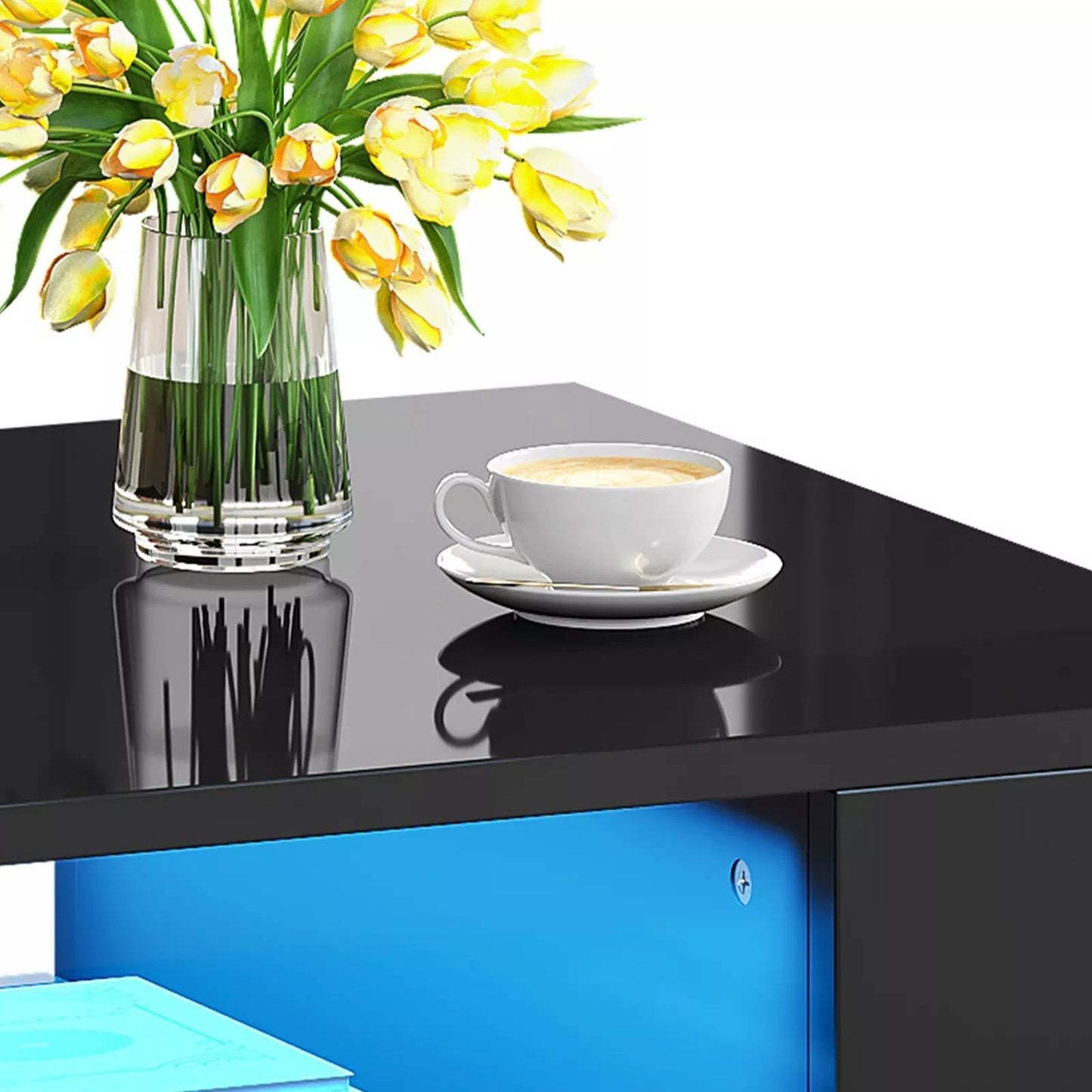 Stylish Low Wooden Living Table