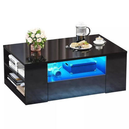 Stylish Low Wooden Living Table