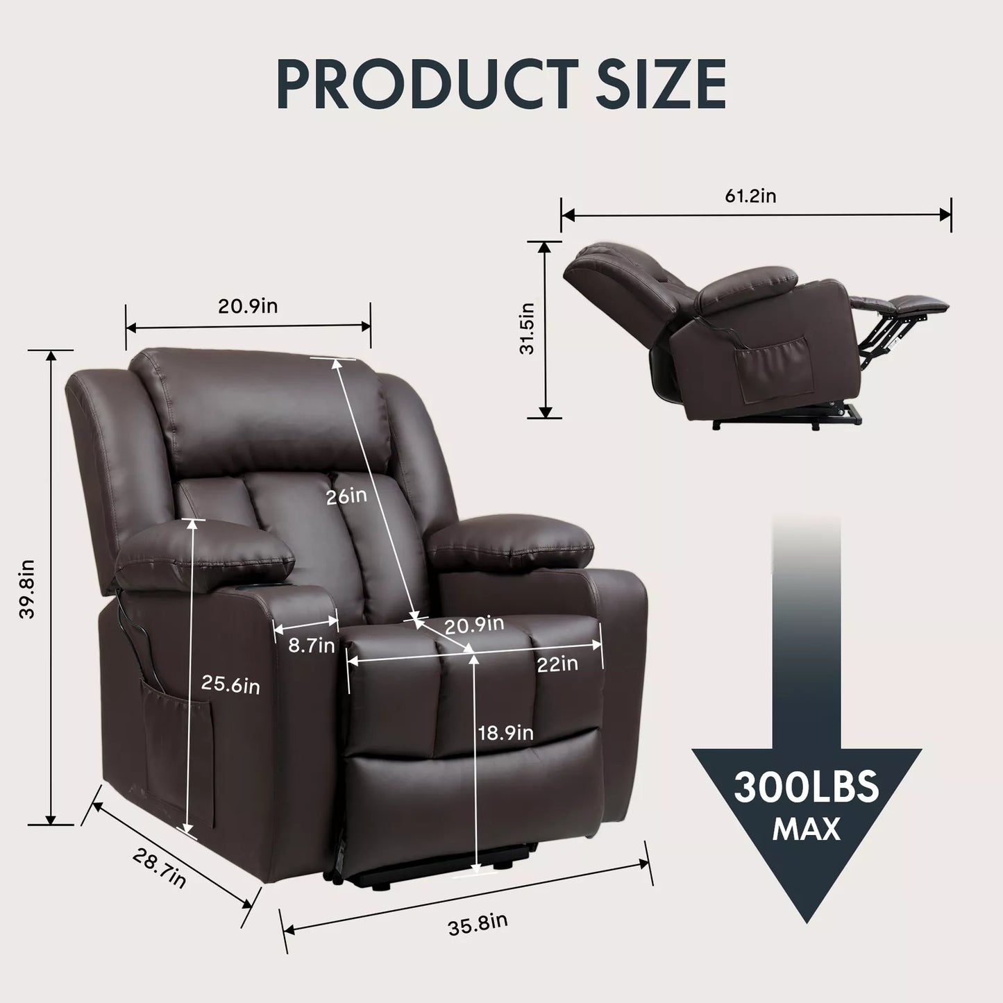 Comfortable Electric Reclining Chair