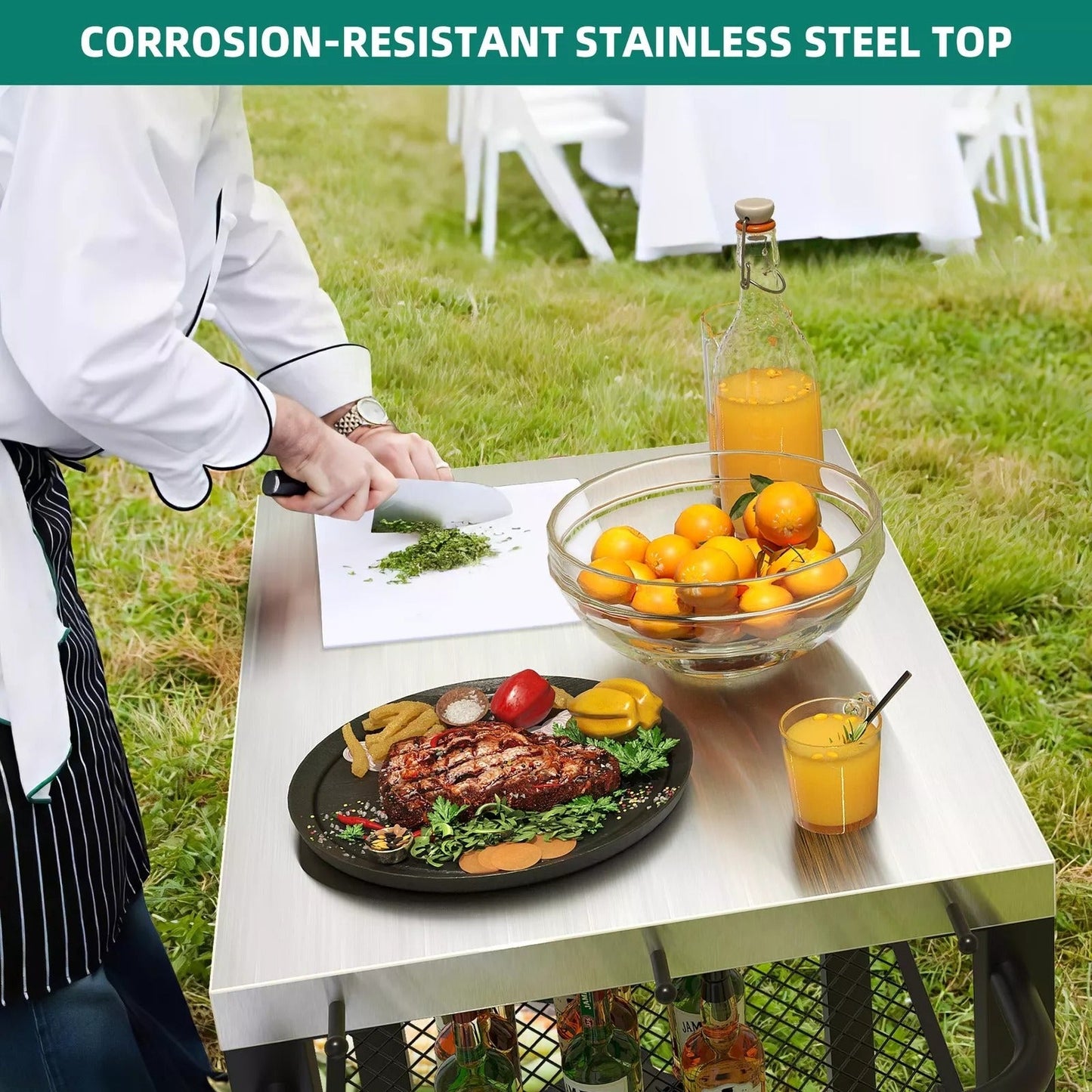Portable Kitchen Island Cart