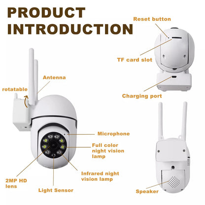 4K Wireless Home Security Camera System Kit