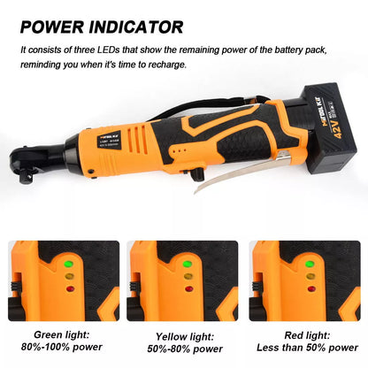 Wireless 3/8 Power Ratchet