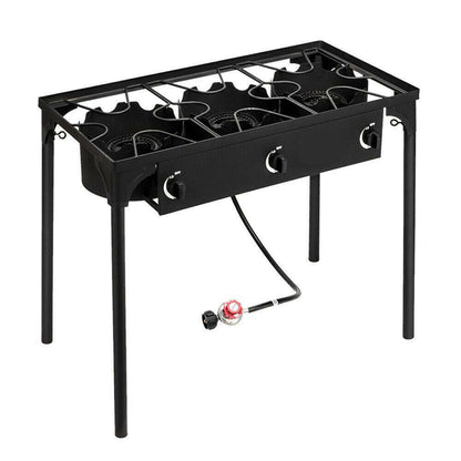 Compact Outdoor Gas Camping Stove Portable Grill Cooker