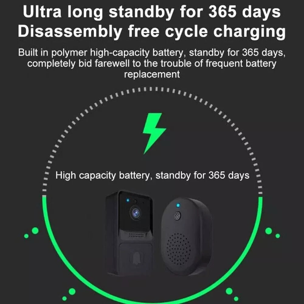 Wireless Smart Doorbell Security Camera