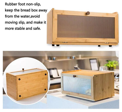 Stylish Kitchen Counter Bread Storage