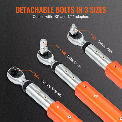 Accurate 3/8 Drive Torque Wrench 3-37 Ft Lb