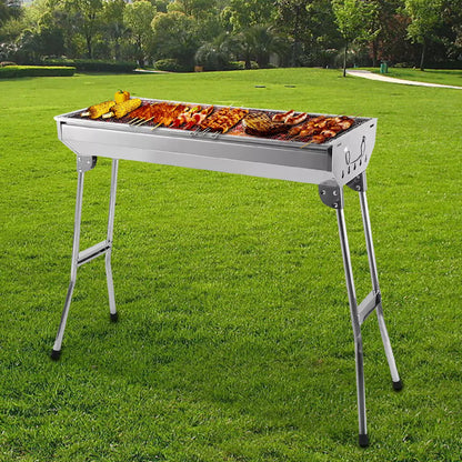 Compact Collapsible Outdoor BBQ Grill