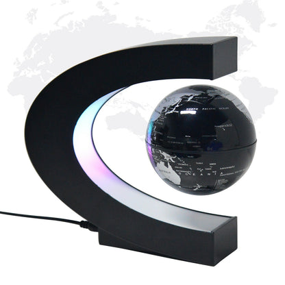 Sleek Glass Orb Table Lamp
