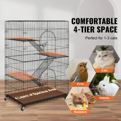 Safe Pet Cat Playpen Habitat