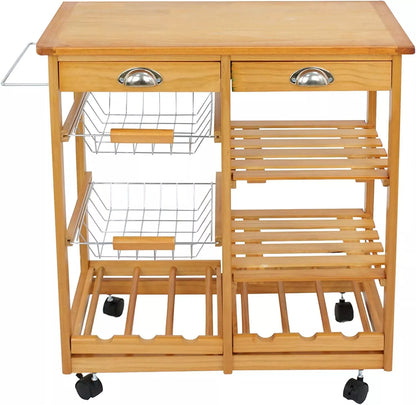 Mobile Kitchen Utility Carts