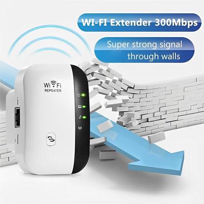 Wireless Network Signal Amplifier Booster