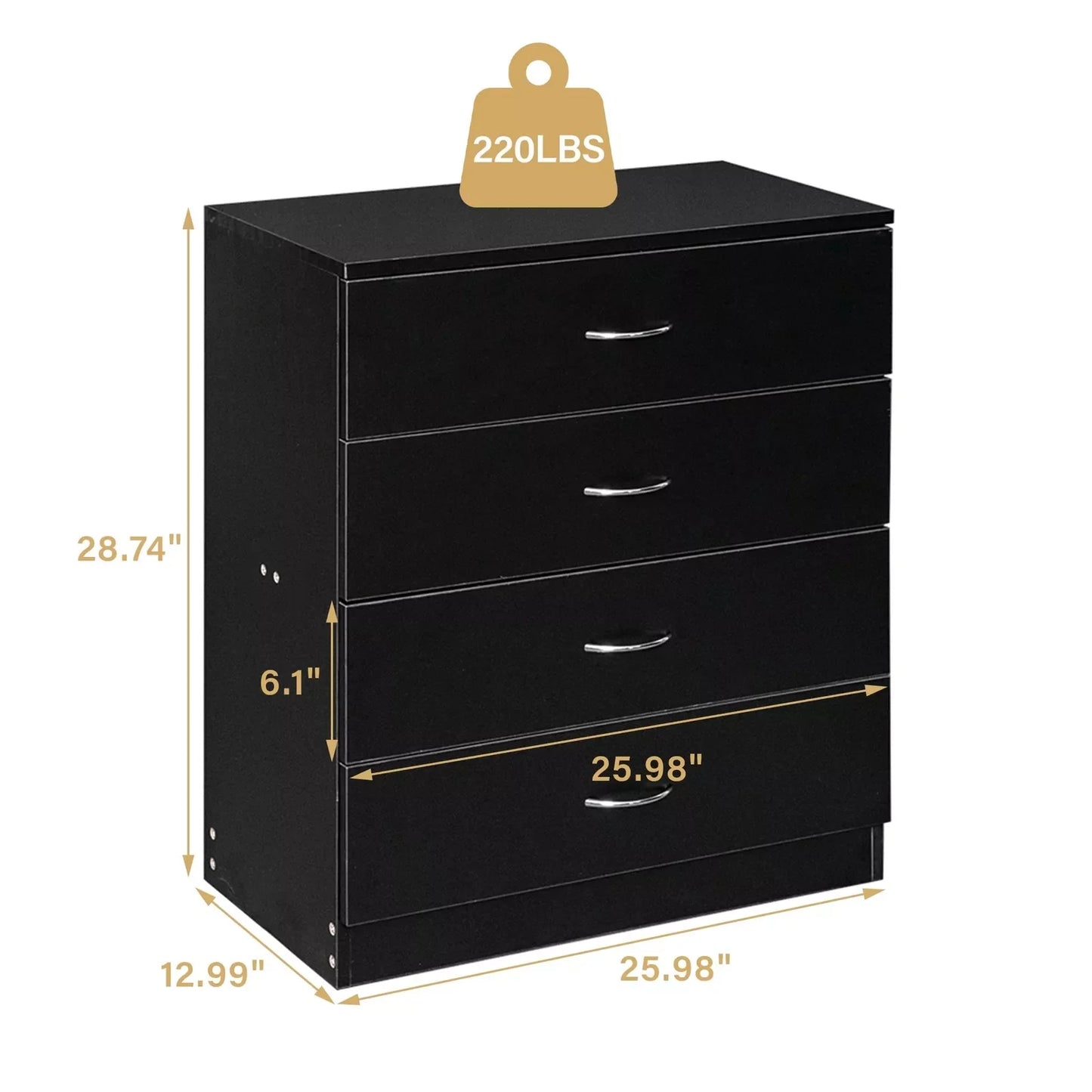 Bedroom Storage Dresser